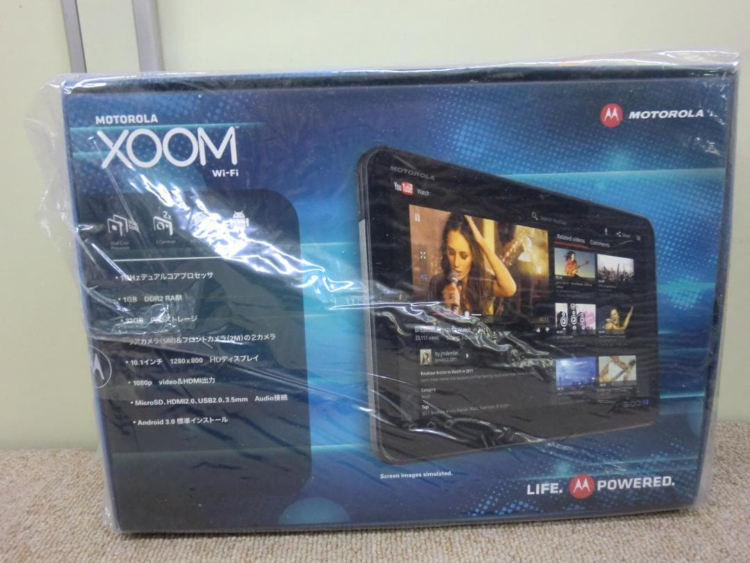 【未使用現状品】MOTOROLA XOOM Wi-Fi タブレット 6台セット