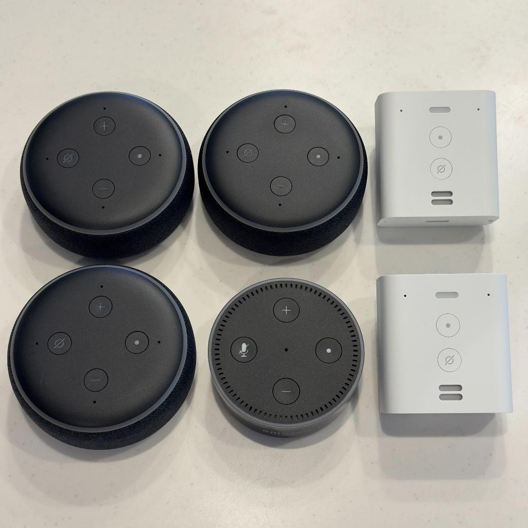 Amazon Echo スマートスピーカー6台セット！Echo Dot Flex