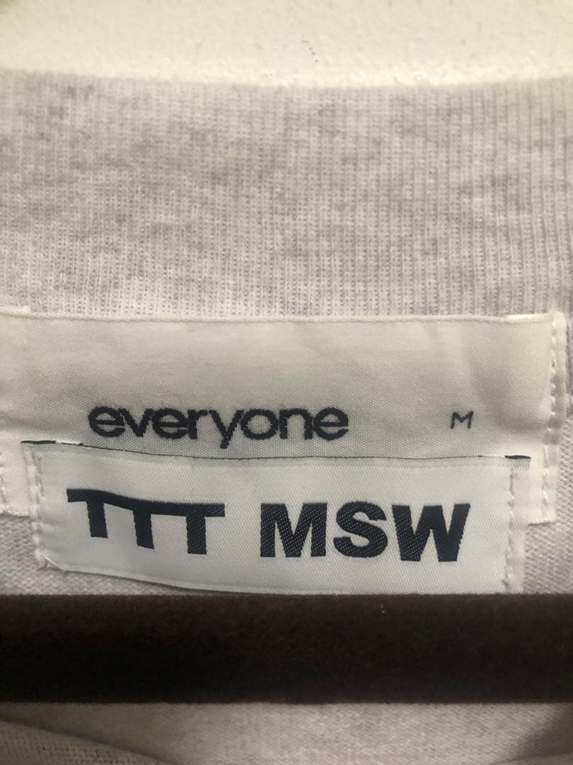 everyone × TTTMSW Tシャツ