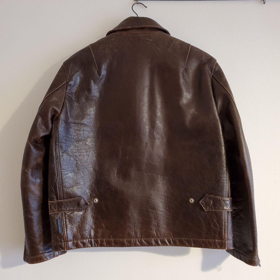 雰囲気◎ Vintage カウハイド シングルレザージャケット