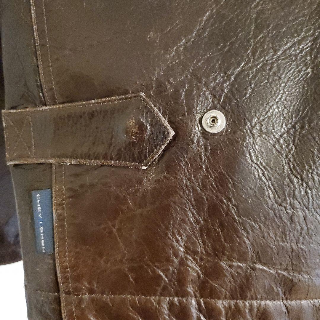 雰囲気◎ Vintage カウハイド シングルレザージャケット