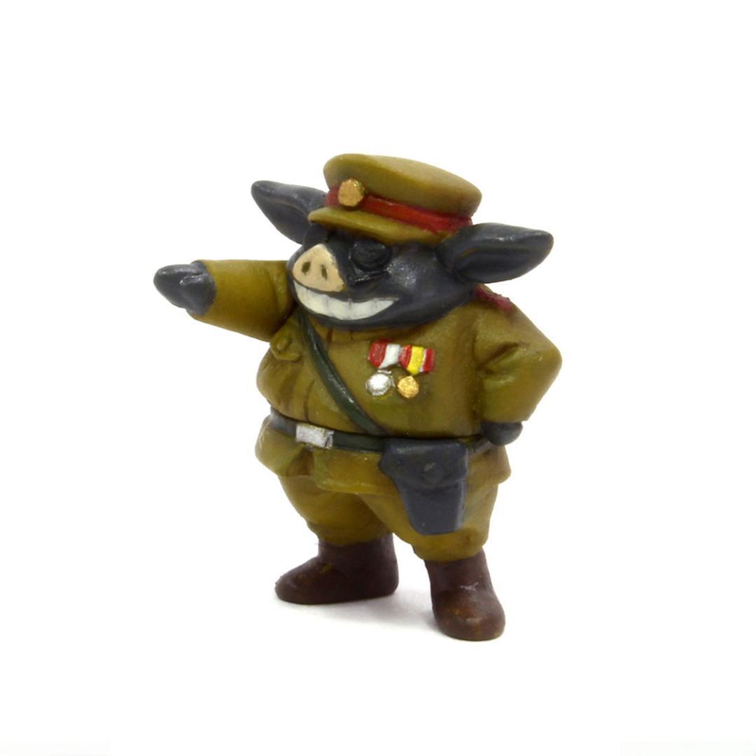 【絶版／激レア】宮崎駿の雑想ノート 夢の多砲塔戦車 悪役1号 短砲身型 1/72