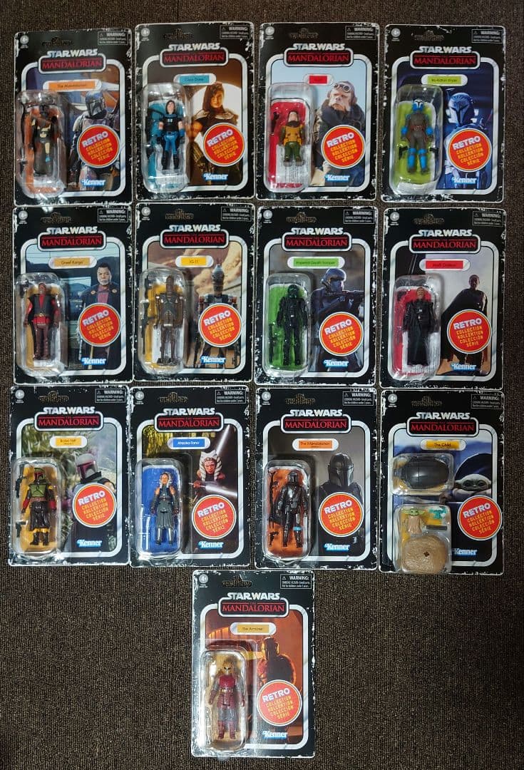 スターウォーズ: マンダロリアン フィギュア 13体セット