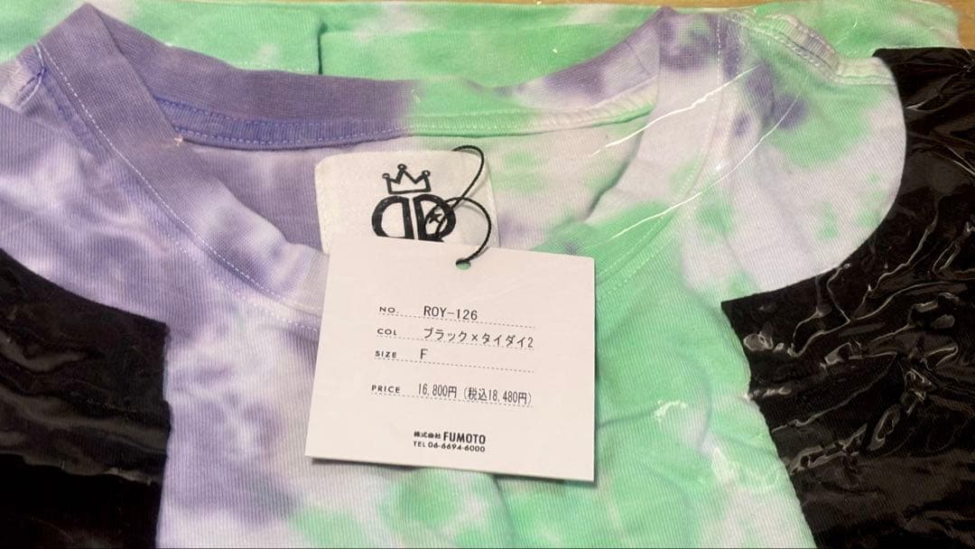 LiSA ROY reflect overjoy ドッキングリメイクTシャツ②