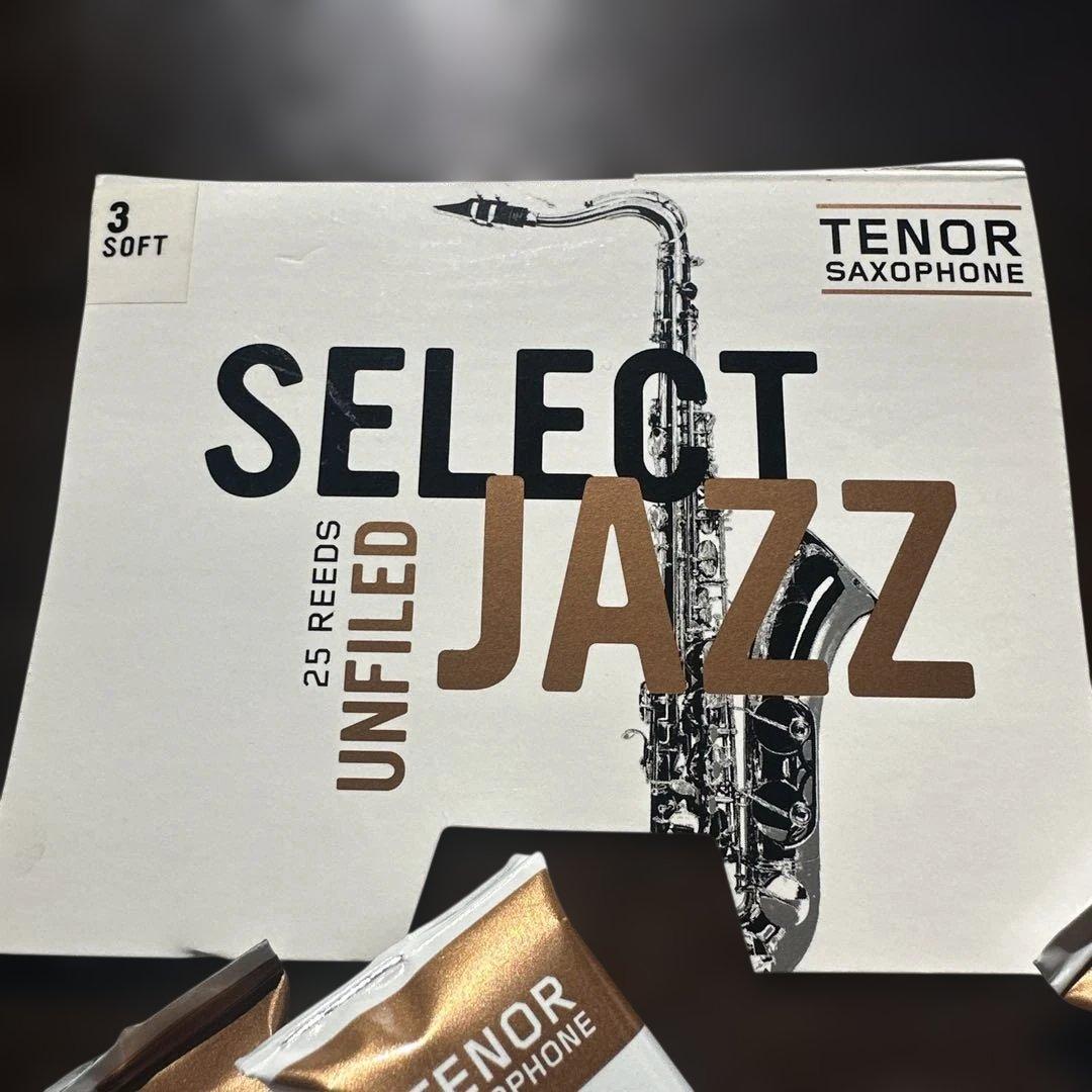 SELECT JAZZ テナーサックスリード 3 SOFT 22枚