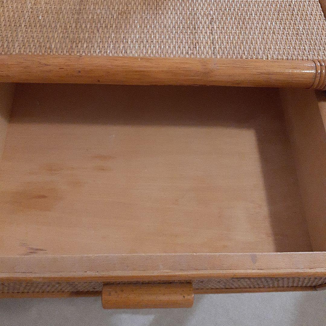 ナチュラルラタン ドレッサー・鏡台