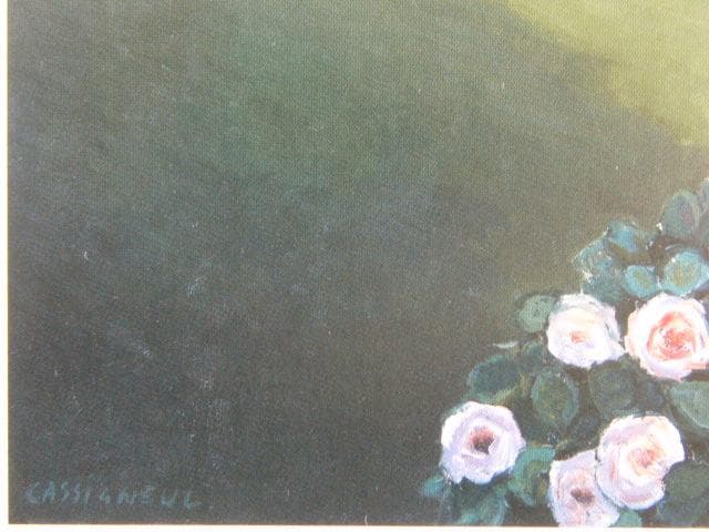 カシニョール（Cassigneul）、人々が呼吸する空気、希少な画集より