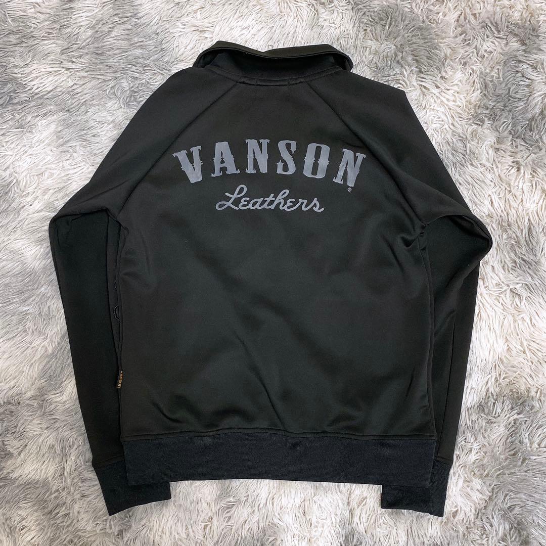 VANSON　ヒューマンボーントラッカージャケット オールブラック
