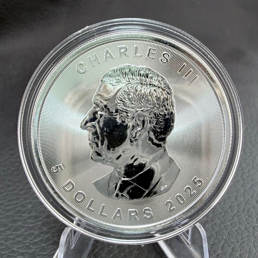 メイプルリーフ 銀貨 カラー マンダラドルフィン イルカ 曼荼 1オンス 1oz