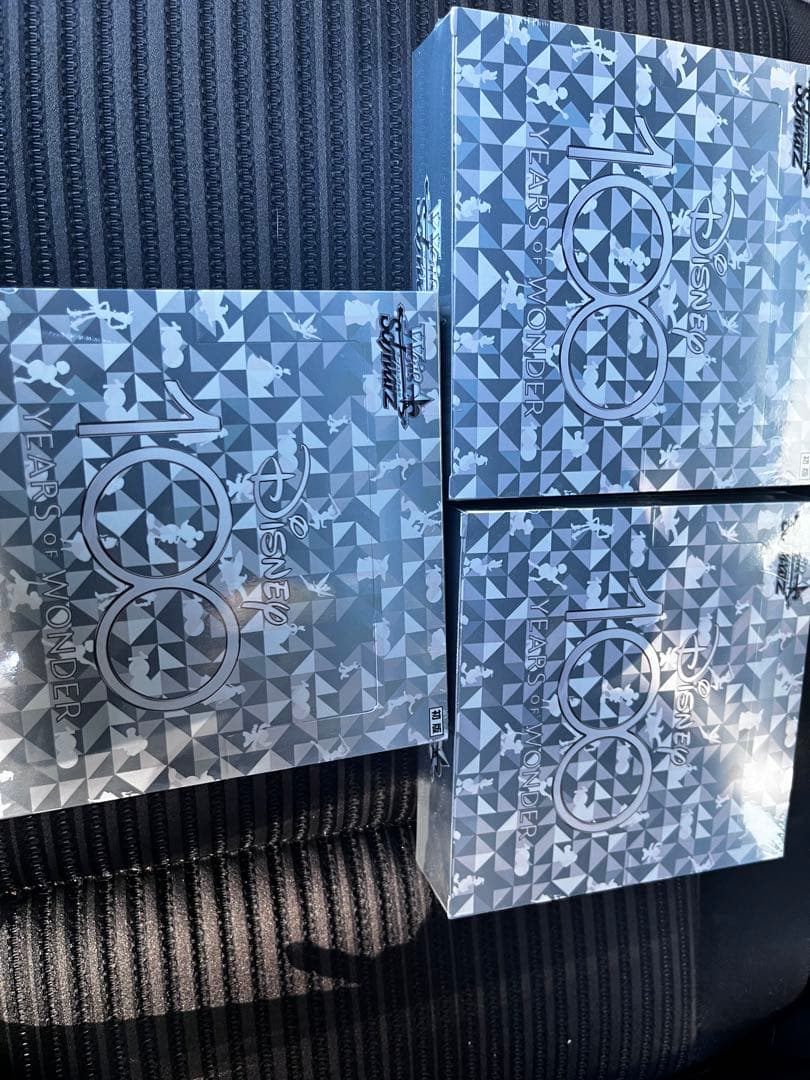 初版　ヴァイスシュヴァルツ ディズニー100 未開封シュリンク付き