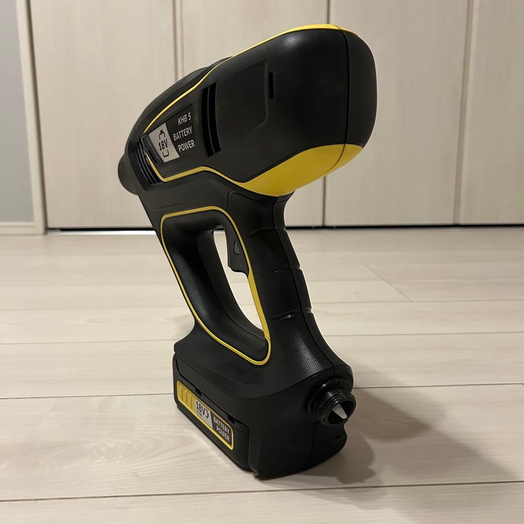 ケルヒャー KHB5 コードレス高圧洗浄機バッテリーセット+ 自吸用ホース