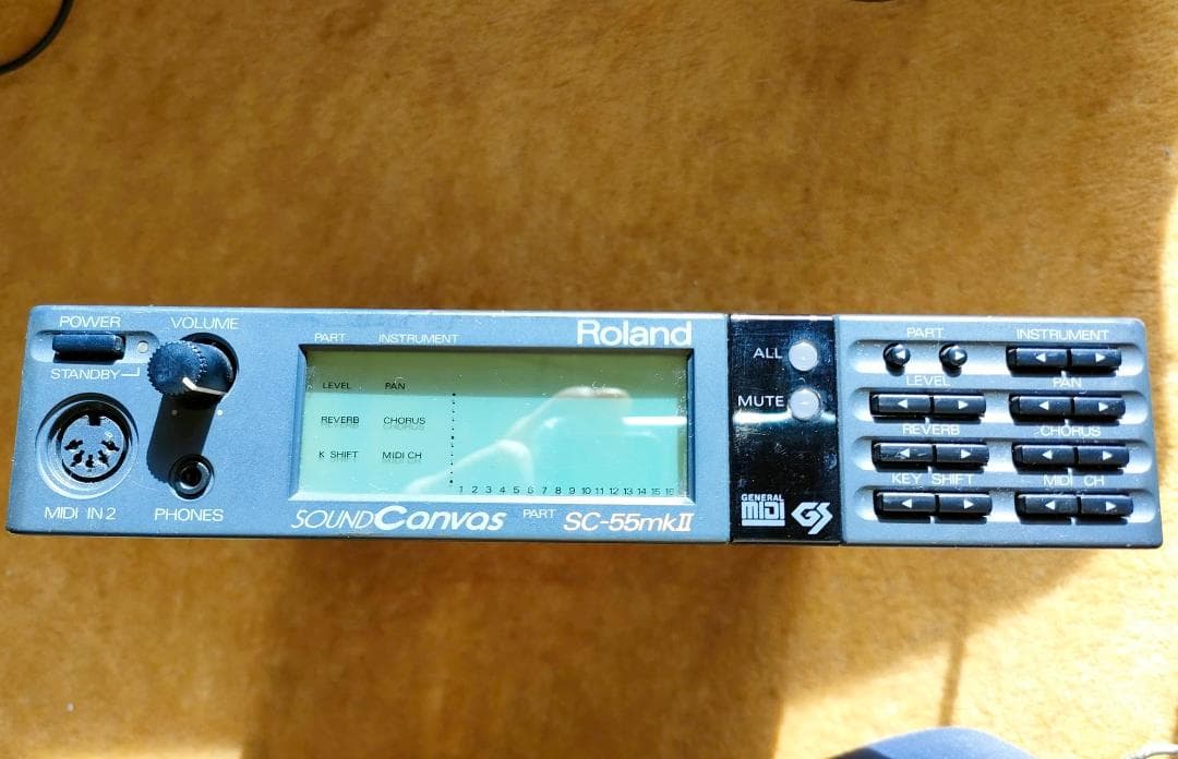 Roland SC-55mkII Sound Canvas 動作確認済　完動品