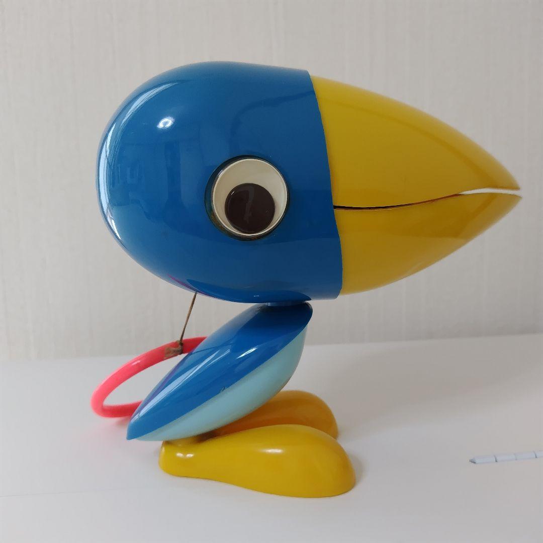 おしゃべり九官鳥 グリコ 昭和 レトロ おもちゃ