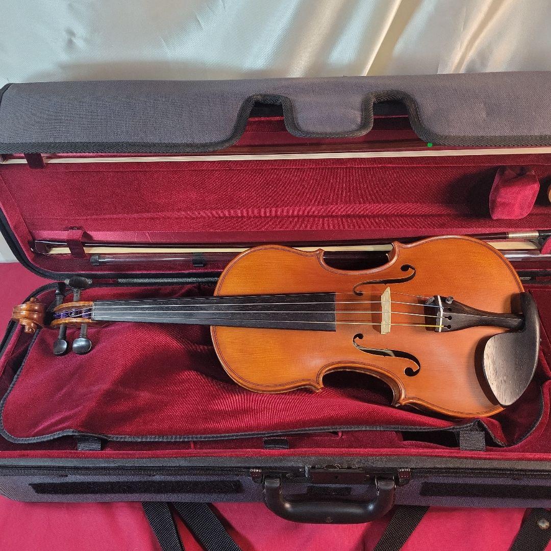 Gliga fecit anno 2006 4/4 バイオリンセットケース付