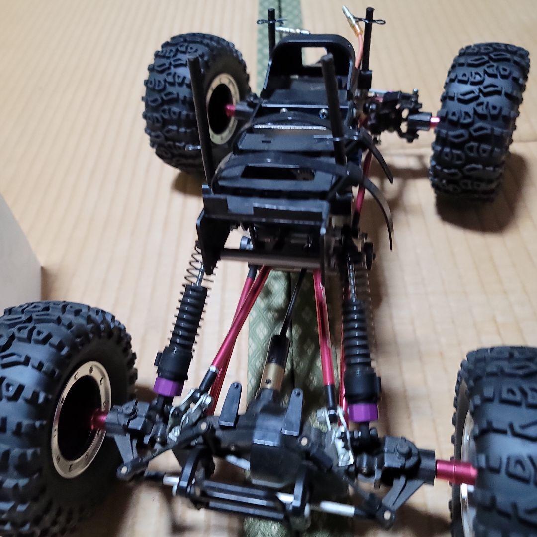 カスタムRC車 オフロード仕様 大型タイヤタミヤTLT01カスタム