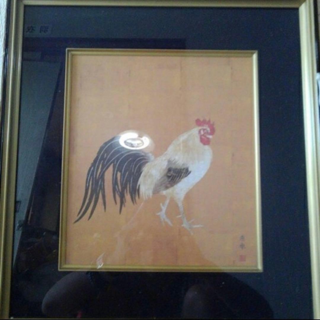 御色紙額　円山応挙18世紀京都日本絵画