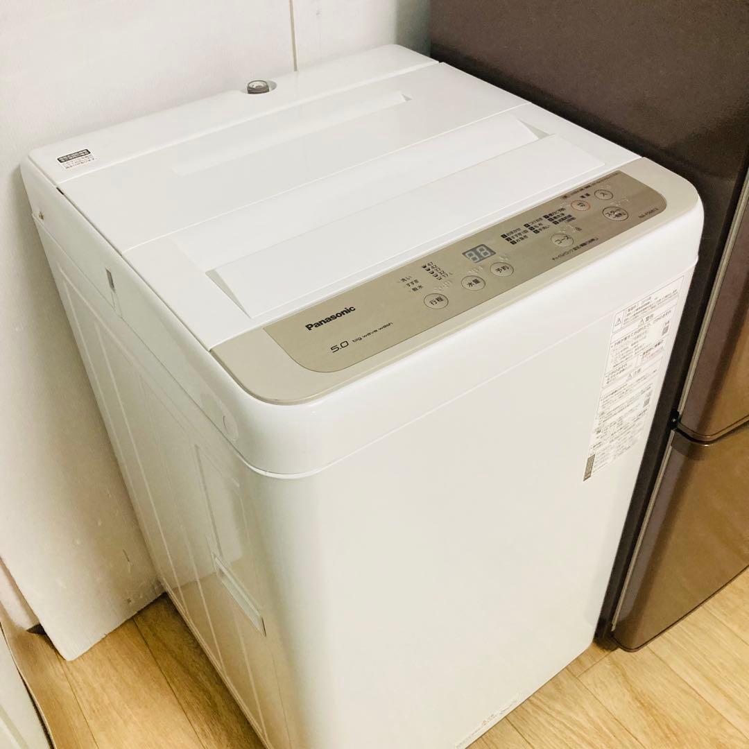 美品パナソニック冷蔵庫洗濯機1人暮らし家電セット❗️大阪、大阪近郊配送と設置無料A
