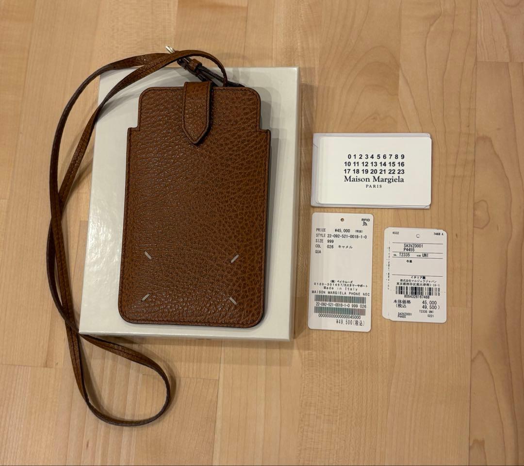 マルジェラ　スマホショルダー