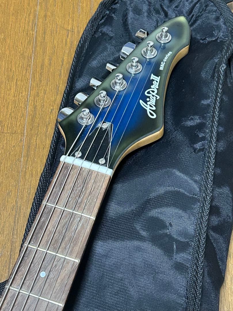 Aria proⅡ MAC-series マックシリーズ エレキギターケース付き