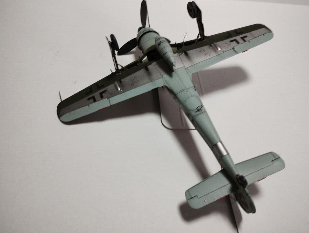 プラモデル完成機　1/48　フォッケウルフ(1)