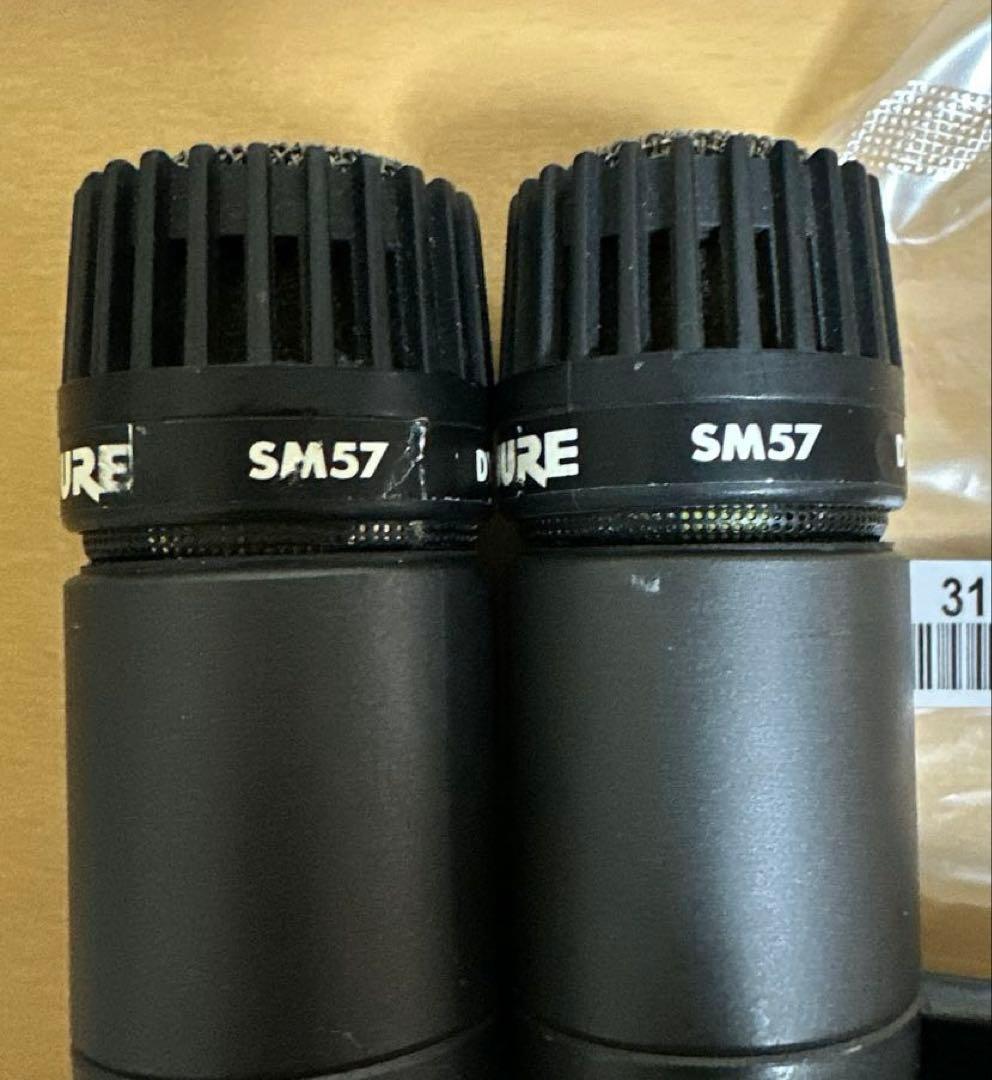 中古　SHURE SM57 メキシコ製　　2本