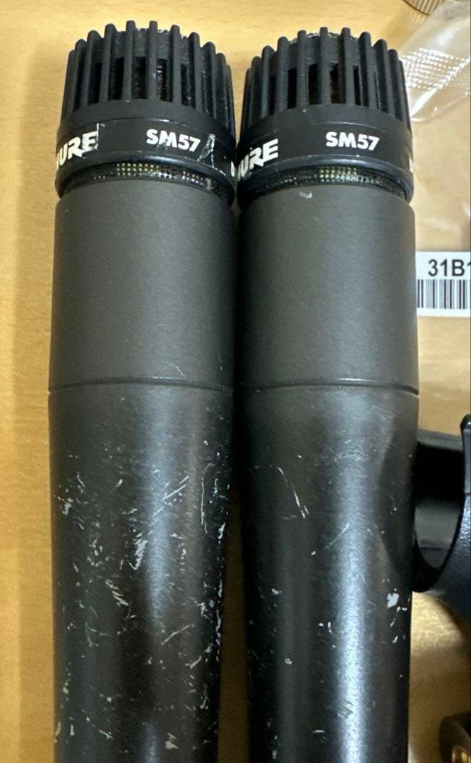 中古　SHURE SM57 メキシコ製　　2本