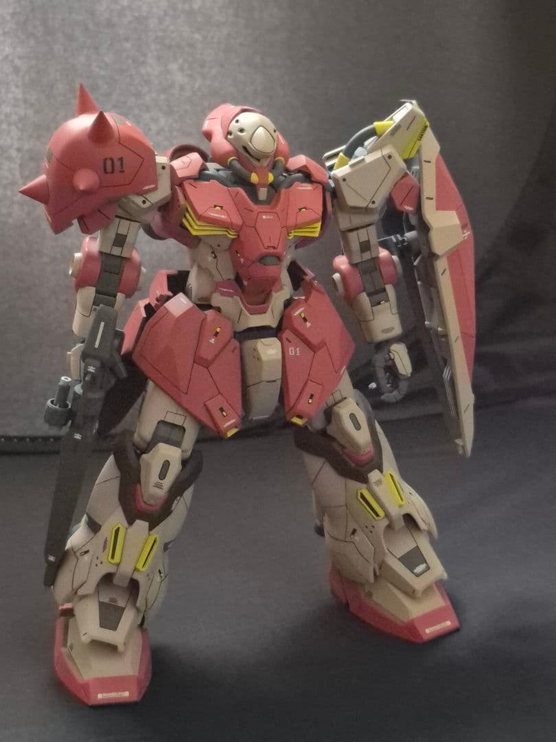 本日20時までの限定値下げバンダイHGメッサー改修完成品