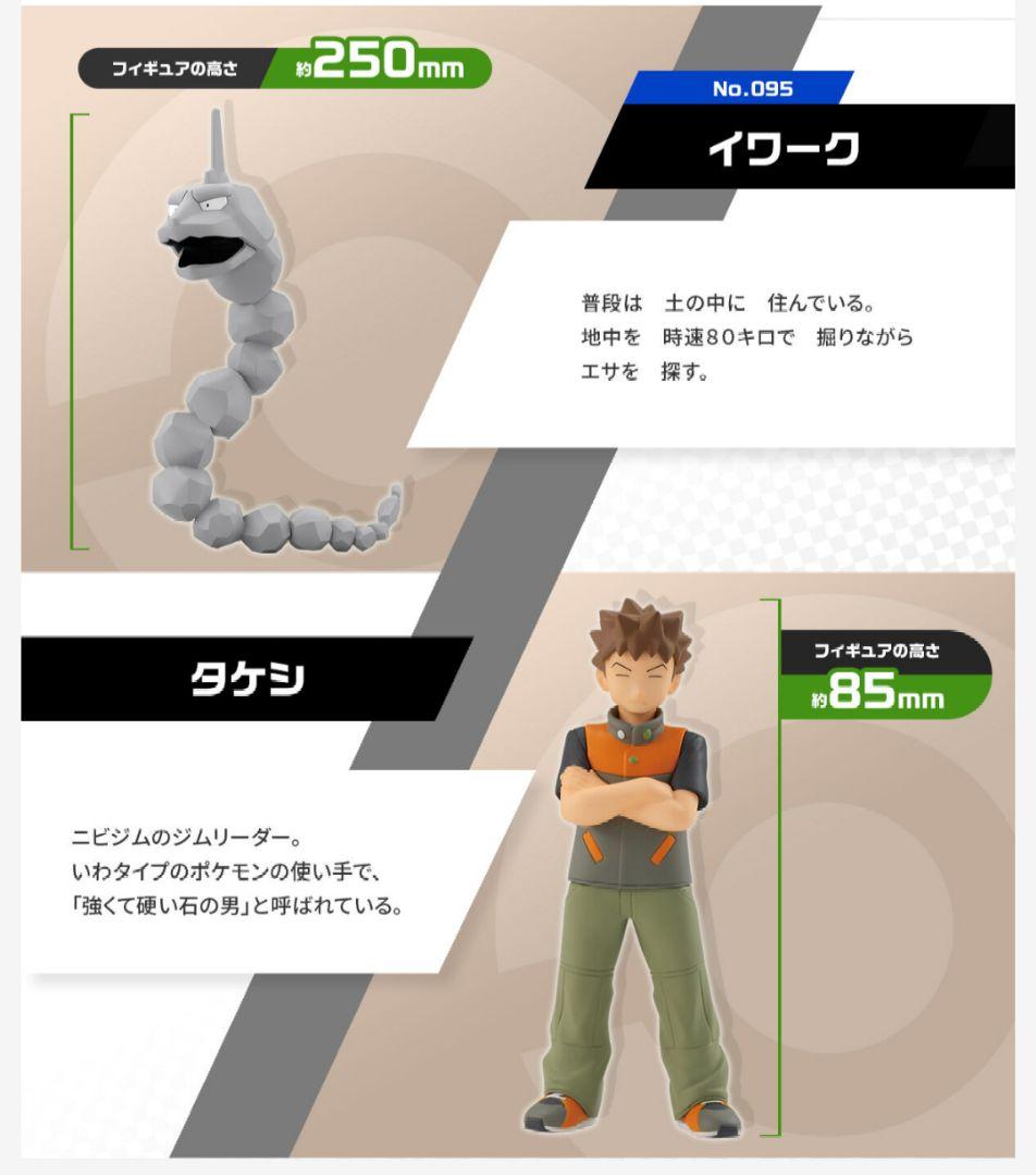 ポケモンスケールワールド カントー地方 タケシ＆イワーク