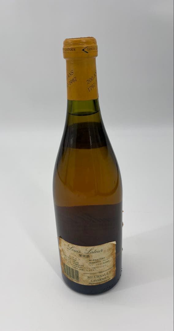 1996 ルイ ラトゥール ムルソー シャルム 1er Cru ヴィンテージ