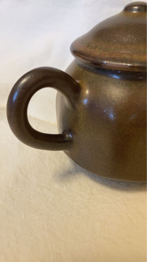 小川甚八 鉄釉急須｜極上のキレと手馴染み 笠間焼 煎茶道具