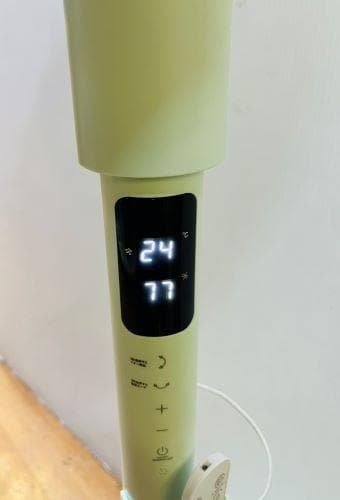 Ｊ【中古品】カキク スタンド型サーキュレーター 音声操作付き