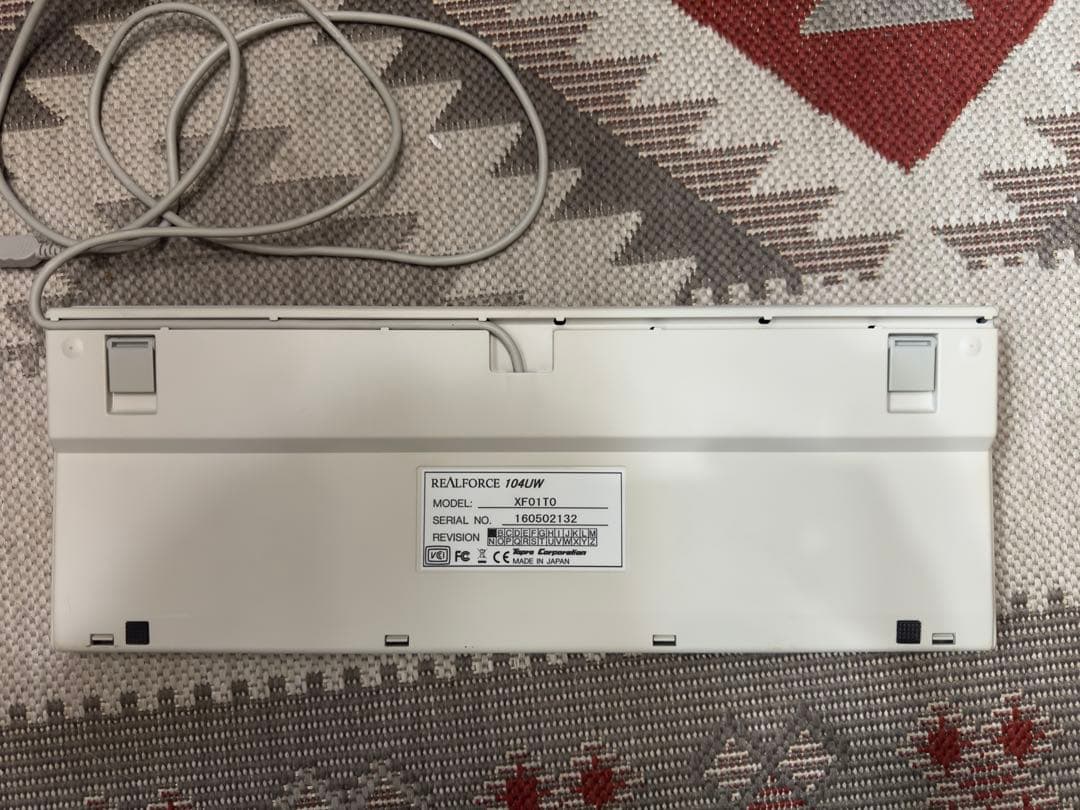キーボード realforce 104UW
