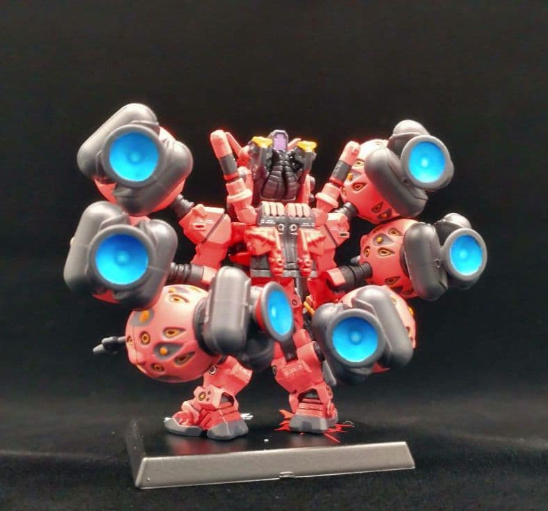 ミ*ヘ様 ガンダムコンバージ シャア専用赤いガンダム 全塗装完成品