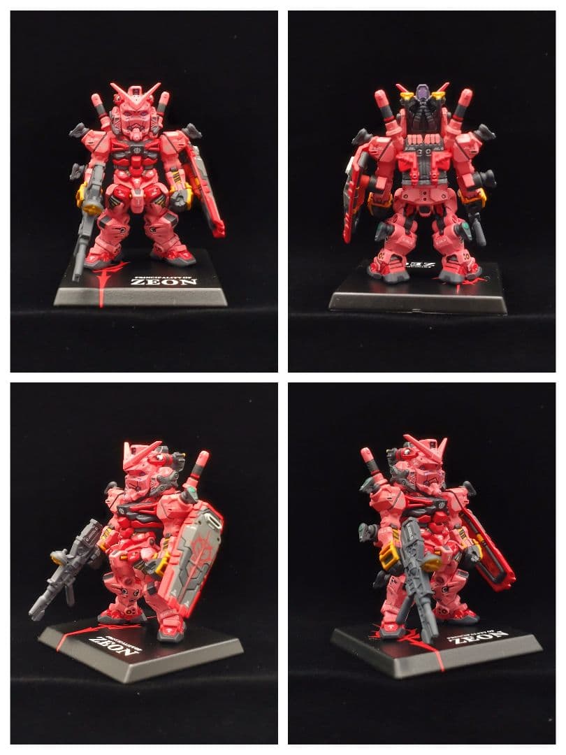 ミ*ヘ様 ガンダムコンバージ シャア専用赤いガンダム 全塗装完成品