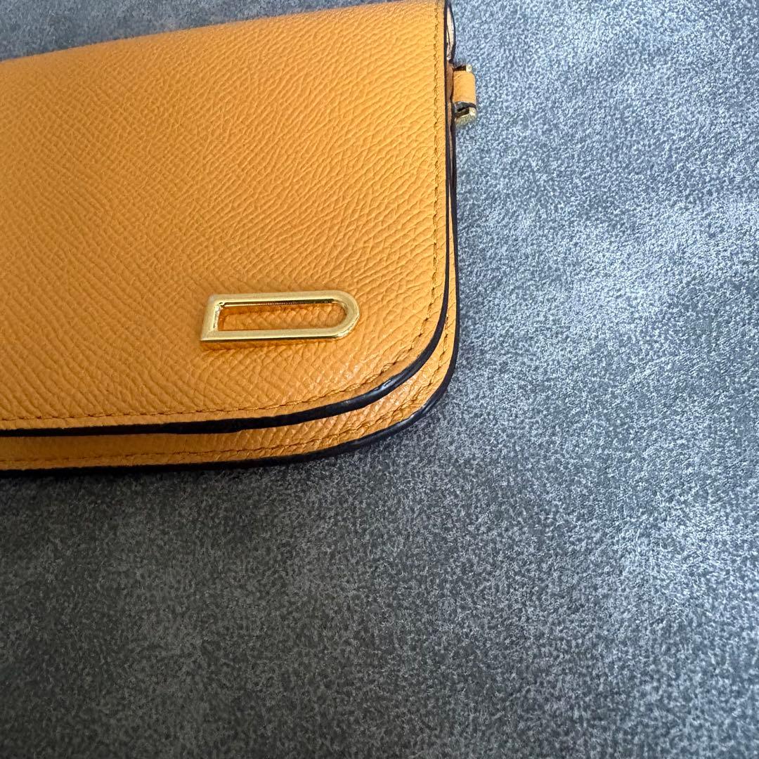 DELVAUX デルヴォー アルピナ カーフ コンパクト ウォレット