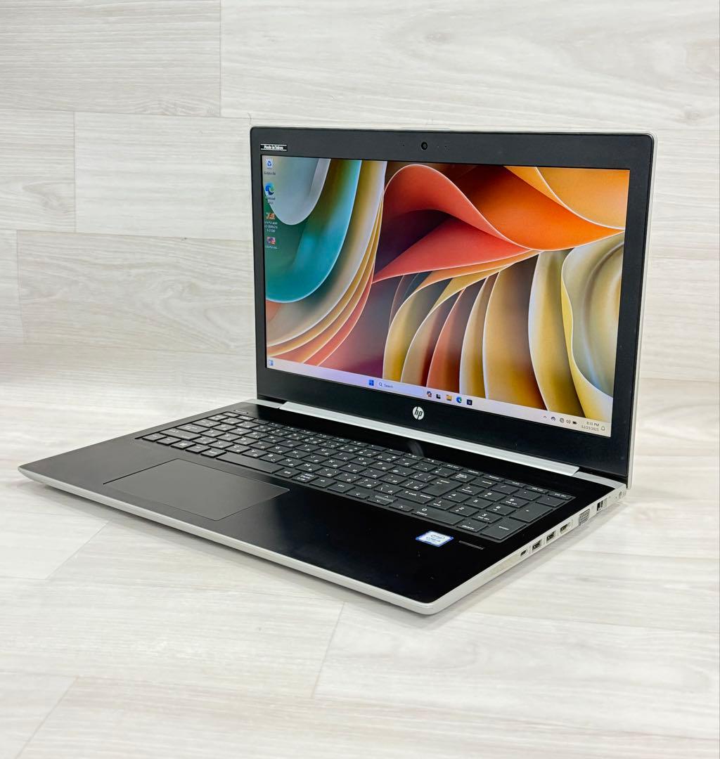 HP ProBookエイチピーノートi5/8GB/256GB+500GBフルHD