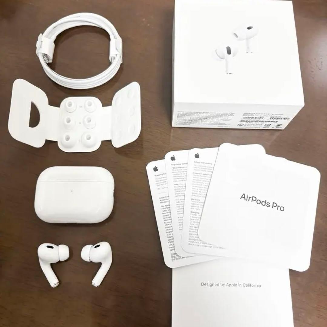 AirPods Pro 2(両耳・充電ケース・付属品・箱あり)