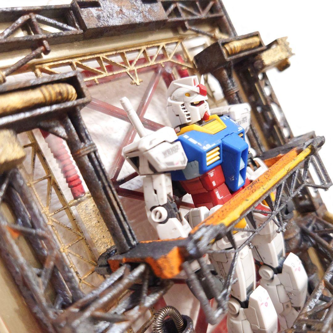光るっ!! 壁かけガンプラ格納庫 RX-78-2 ガンダム