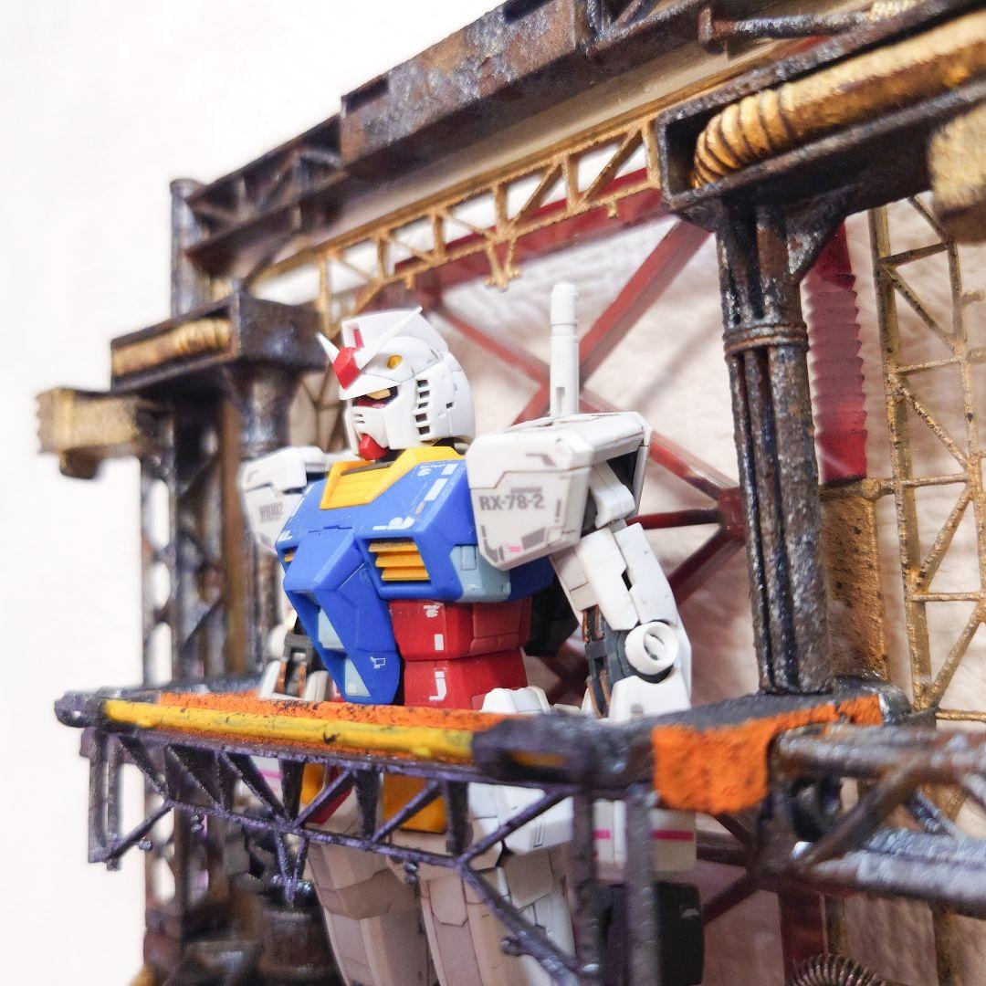 光るっ!! 壁かけガンプラ格納庫 RX-78-2 ガンダム