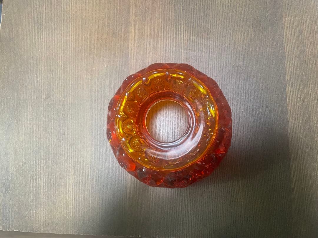 工芸品 Amberina Red amber Lamp Shade