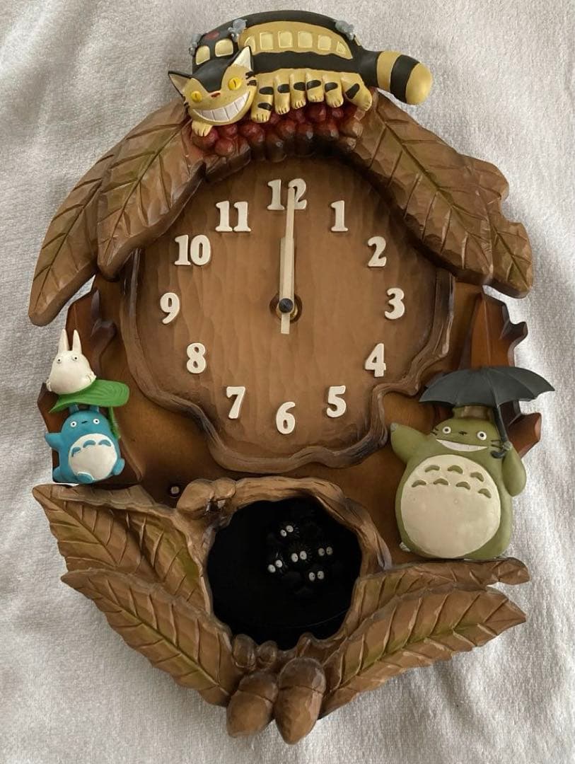 となりのトトロ　掛け時計　ジャンク　ジブリ