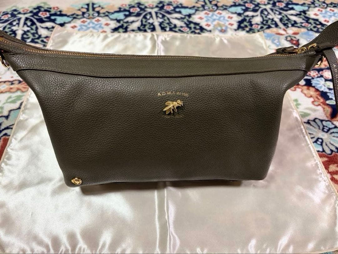 2日間限定お値下げ‼️美品‼️ADMJ レザー ショルダーバッグ