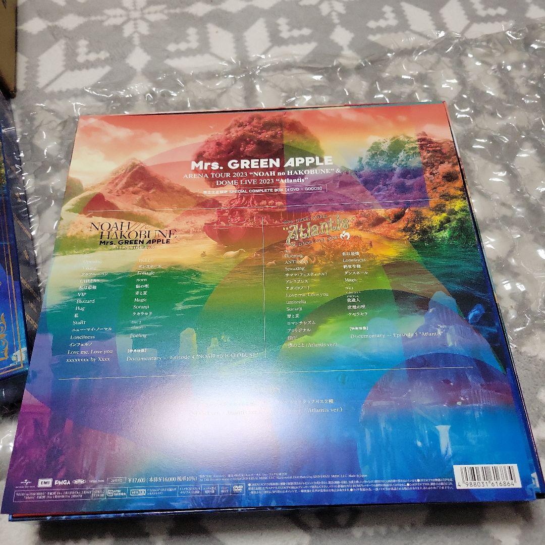 Mrs. GREEN APPLE SPECIALCOMPLETEBOX DVD無