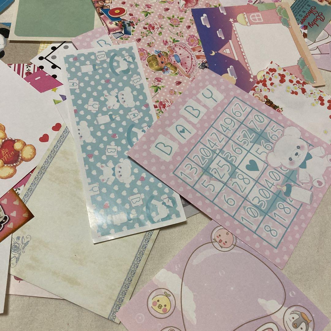 お楽しみ紙ものセット　お買い得　メモ　バラメモ　国内　海外　作家様