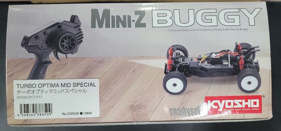 ミニッツバギー　ターボオプティマミッドスペシャル　ホワイト　新品未開封