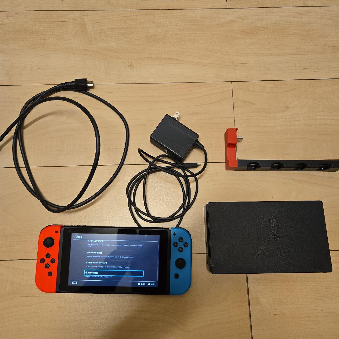 動作確認済み Nintendo Switch 赤/青 本体