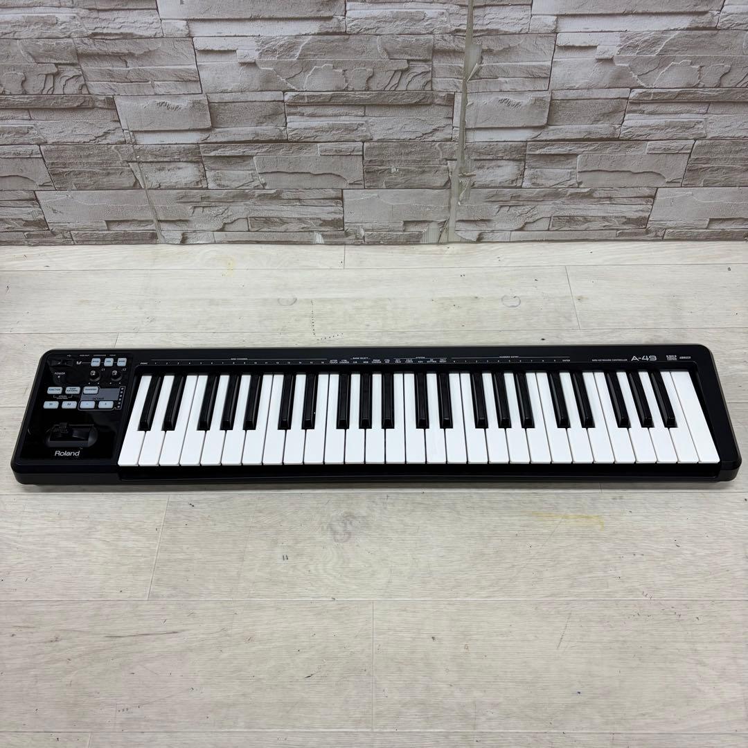 Roland ローランド 49鍵盤 USB MIDIキーボード A-49 ③