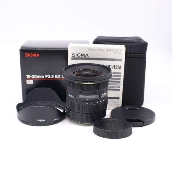 ■ほぼ新品■ SIGMA10-20mm F3.5 EX DC HSM キヤノン用