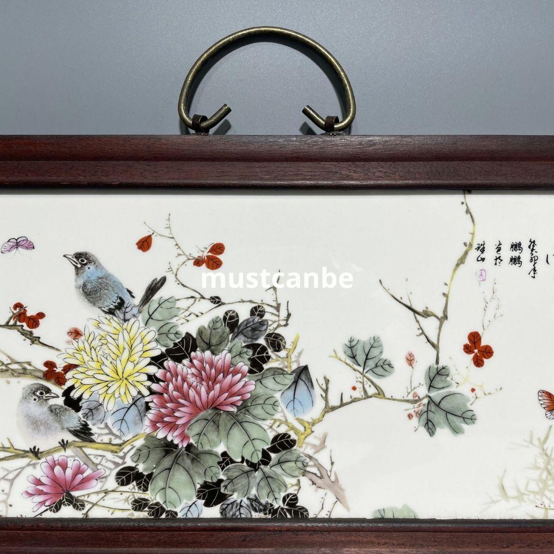 景徳鎮 陶板画 が一堂に会します 応接間 玄関 茶室 掛画 装飾品 工芸品 置物