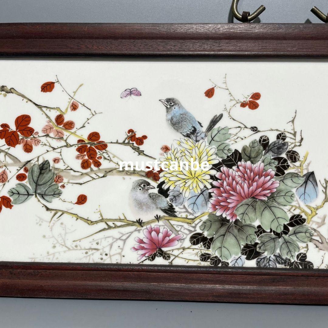 景徳鎮 陶板画 が一堂に会します 応接間 玄関 茶室 掛画 装飾品 工芸品 置物